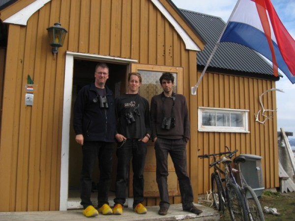 From left to right: Maarten Loonen, Bas van Schooten and Yvan Satg&eacute;